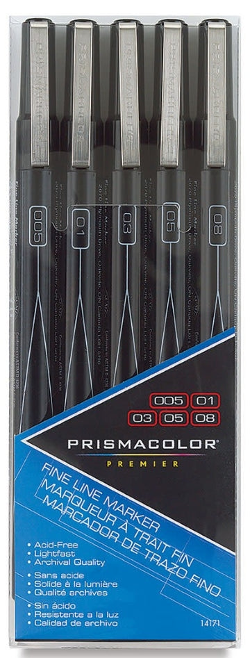 Prismacolor Illustration Markers, Fine Line Marker
