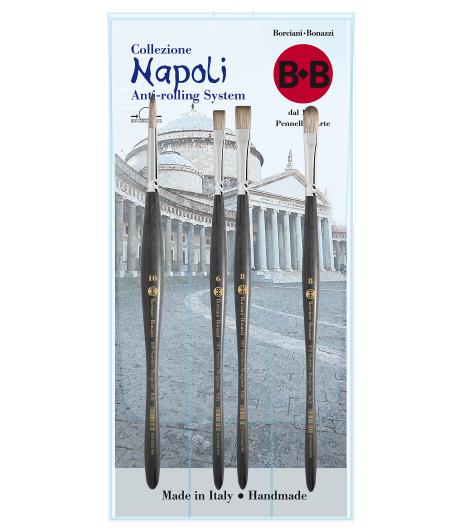 Borciani e Bonazzi, Napoli 4-piece Brush Collection