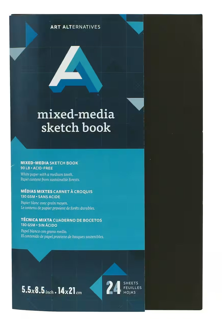 Mixed Media Sketchbooks 24 sheets