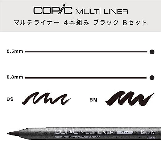 Copic Multiliner Sets