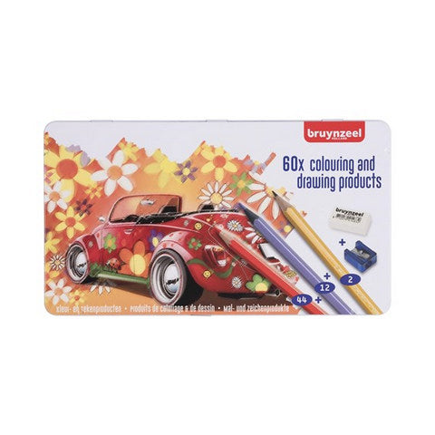 BRUYNZEEL SUPER SIXTIES BEETLE TIN 60