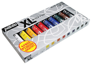 Pebeo Studio XL Oil Colors 20 ml. - 10 Pack