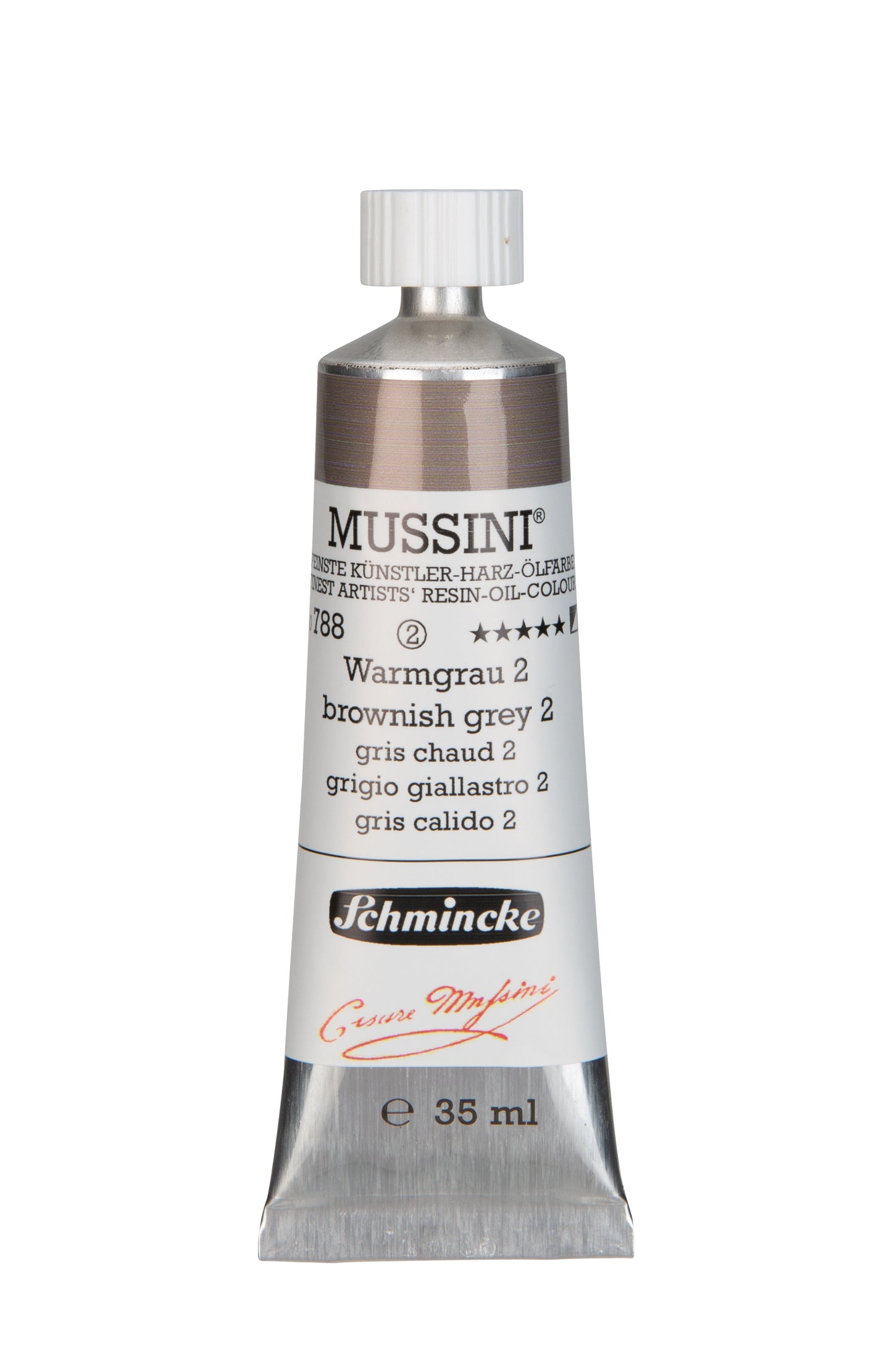 Schmincke Finest Artists’ Resin-Oil Colors. Mussini Series 10, Opaque and Semi-Opaque 35ml Tubes