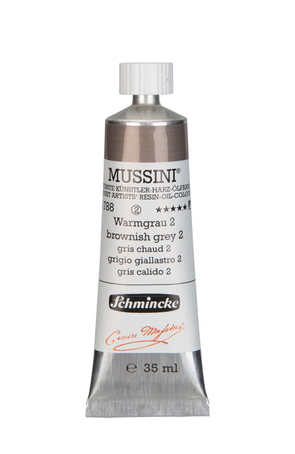 Schmincke Finest Artists’ Resin-Oil Colors. Mussini Series 10, Opaque and Semi-Opaque 35ml Tubes