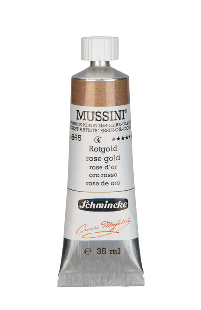 Schmincke Finest Artists’ Resin-Oil Colors. Mussini Series 10, Opaque and Semi-Opaque 35ml Tubes