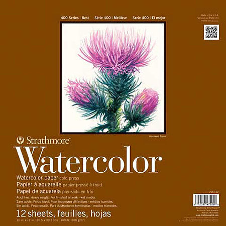Strathmore 400 Series Watercolor Paper - Spiral-Bound Pad