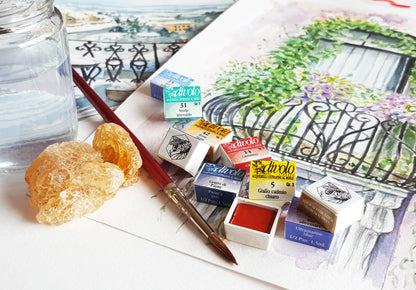 Divolo Watercolors in Acacia Honey 1.5ml 1/2 Pan