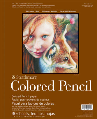 Strathmore Colored Pencil Pads 400 Series
