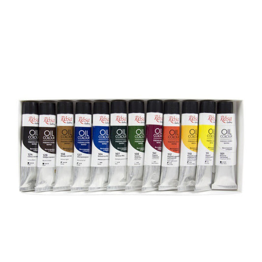 Rosa Gallery Oil Color 12 x 20ml Set